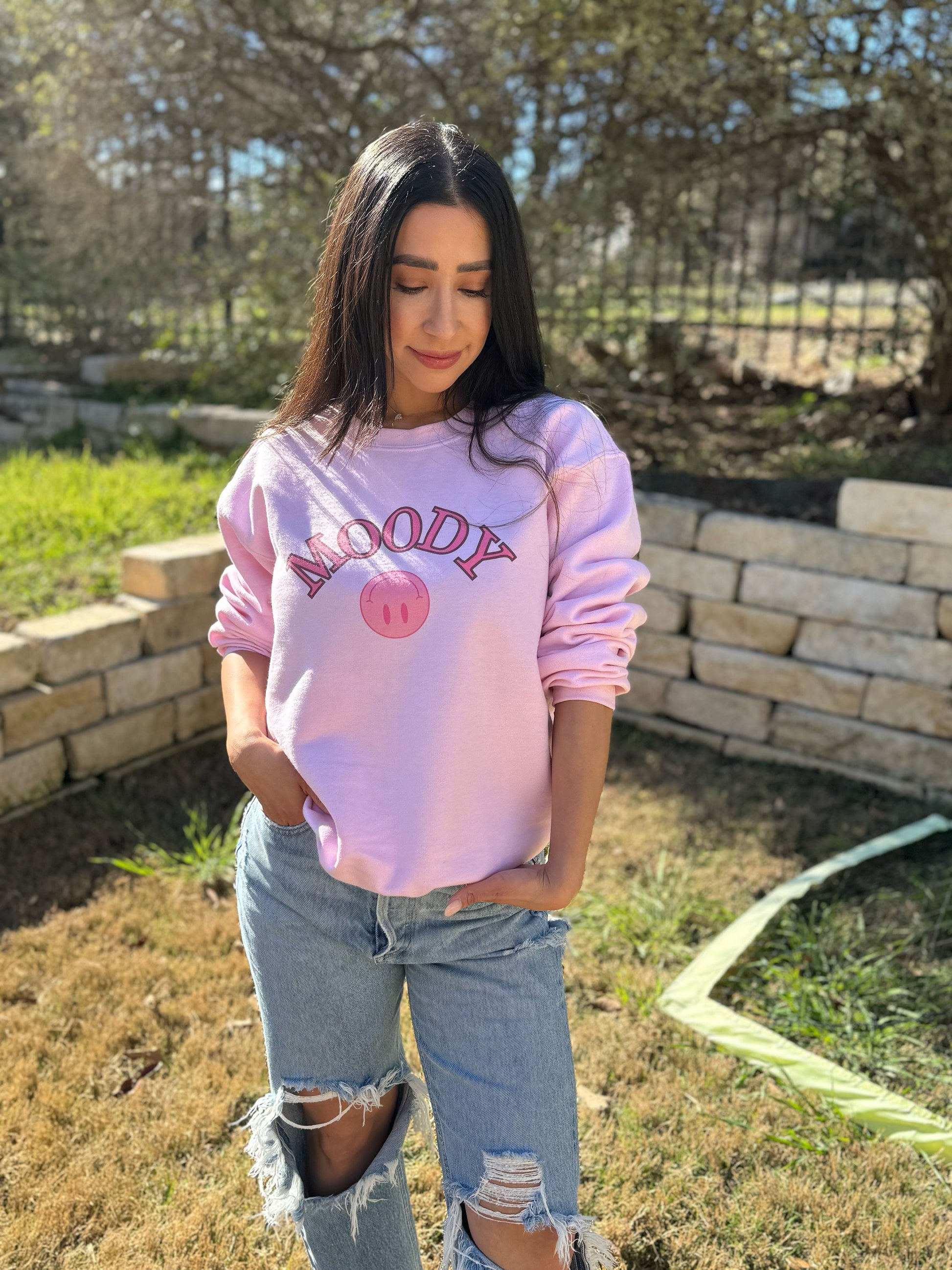 Moody, Tired, or Happy! Customized however you would like.