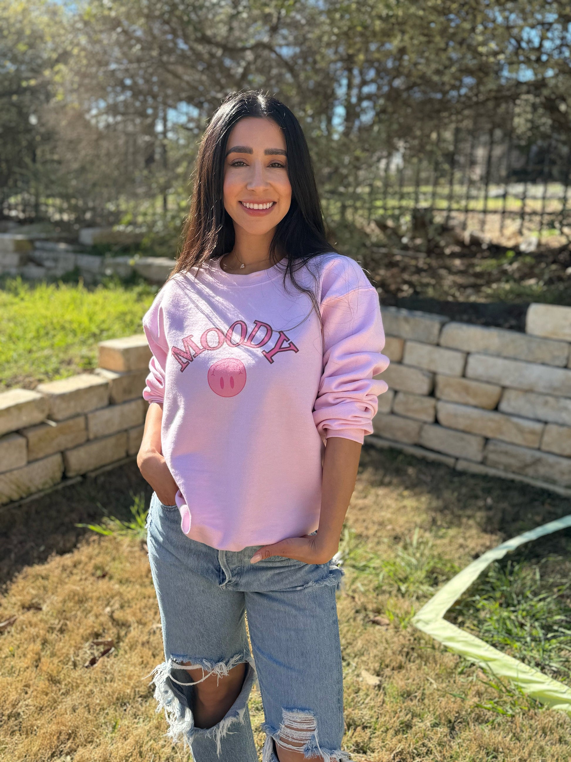 Moody, Tired, or Happy! Customized however you would like.