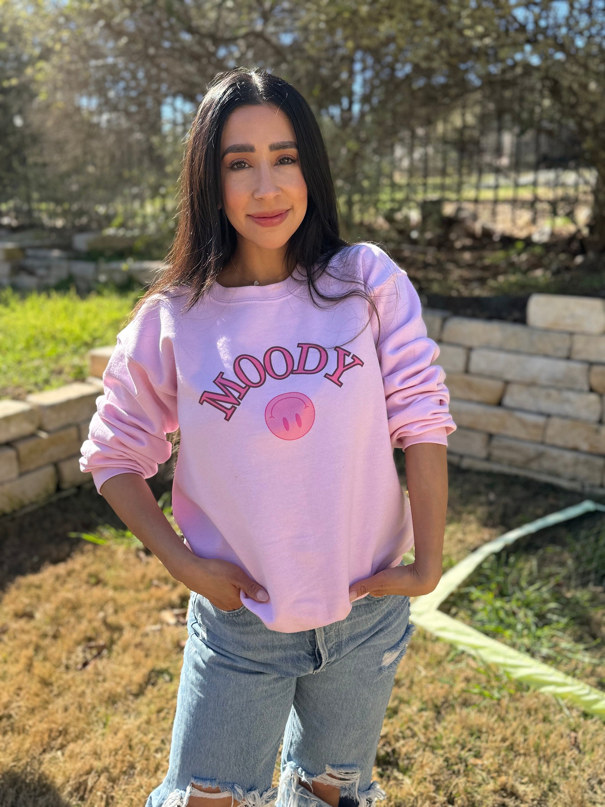 Moody, Tired, or Happy! Customized however you would like.